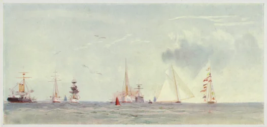 Cowes Roads, Temps de Régate